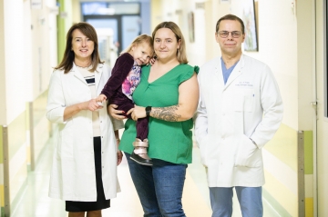 dr. D. Dobilienė, Gustė, mama Deimantė, doc. A. Kilda
