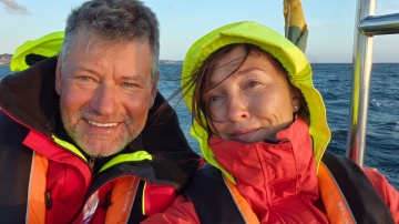 Rolandas su žmona Agne

Asmeninio arch. nuotr.
